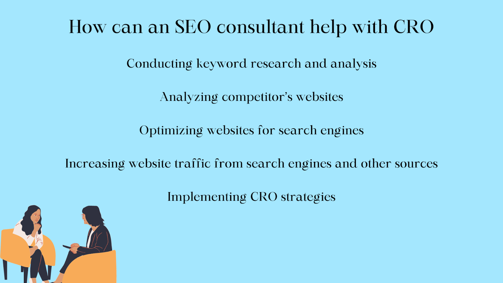 How can an SEO consultant help with CRO